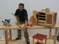 Arbeiten mit dem Werkstoff Holz